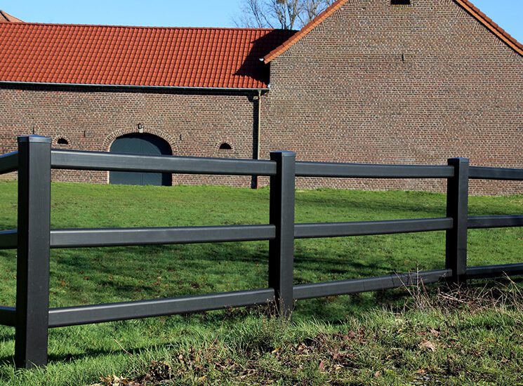 Plaststaket svart Plaststaket svart
