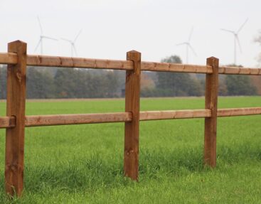 Paardenomheining geïmpregneerd met een unieke kleur!